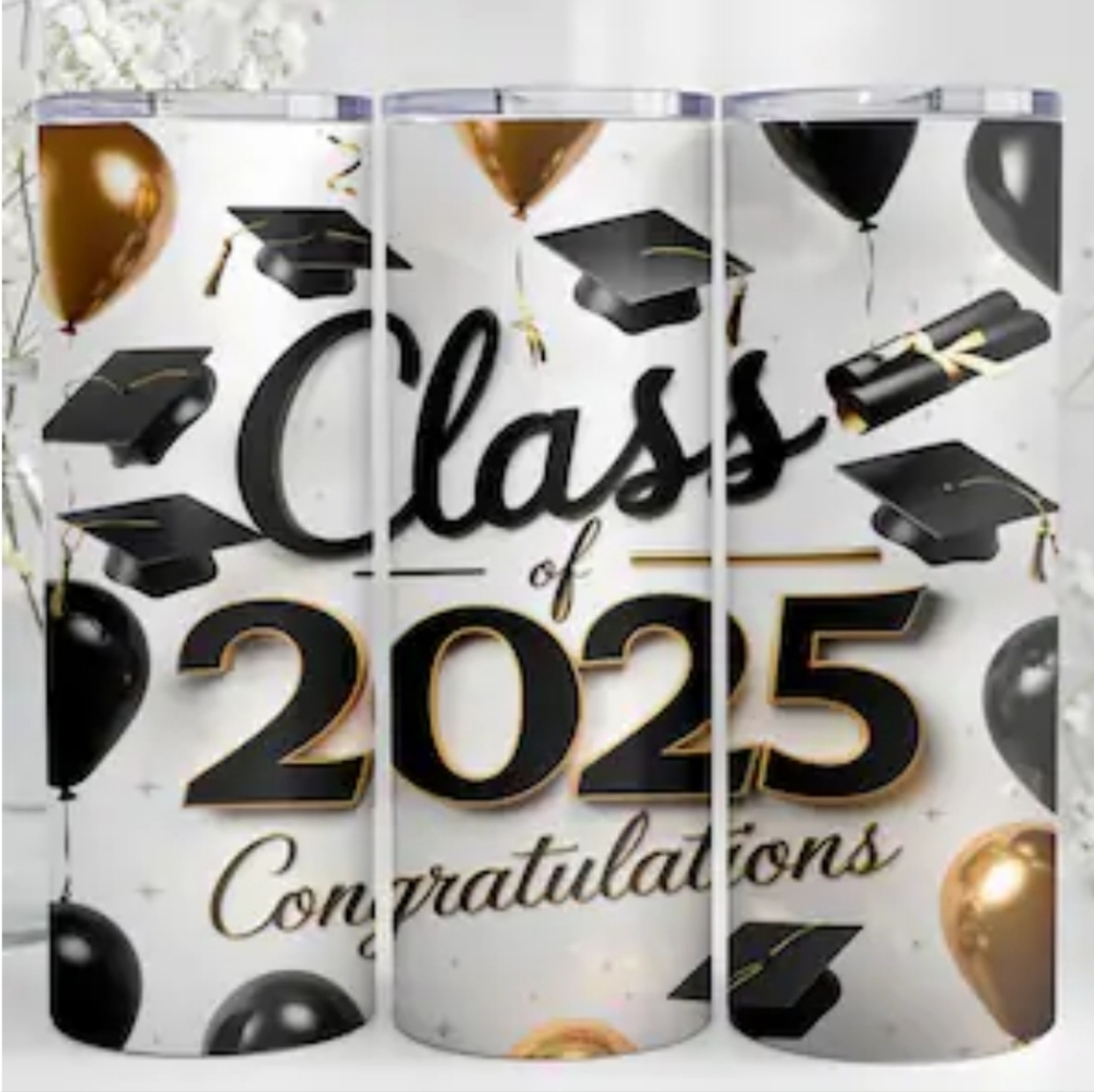 (New) Class of 2025 Graduation Tumbler (20oz)